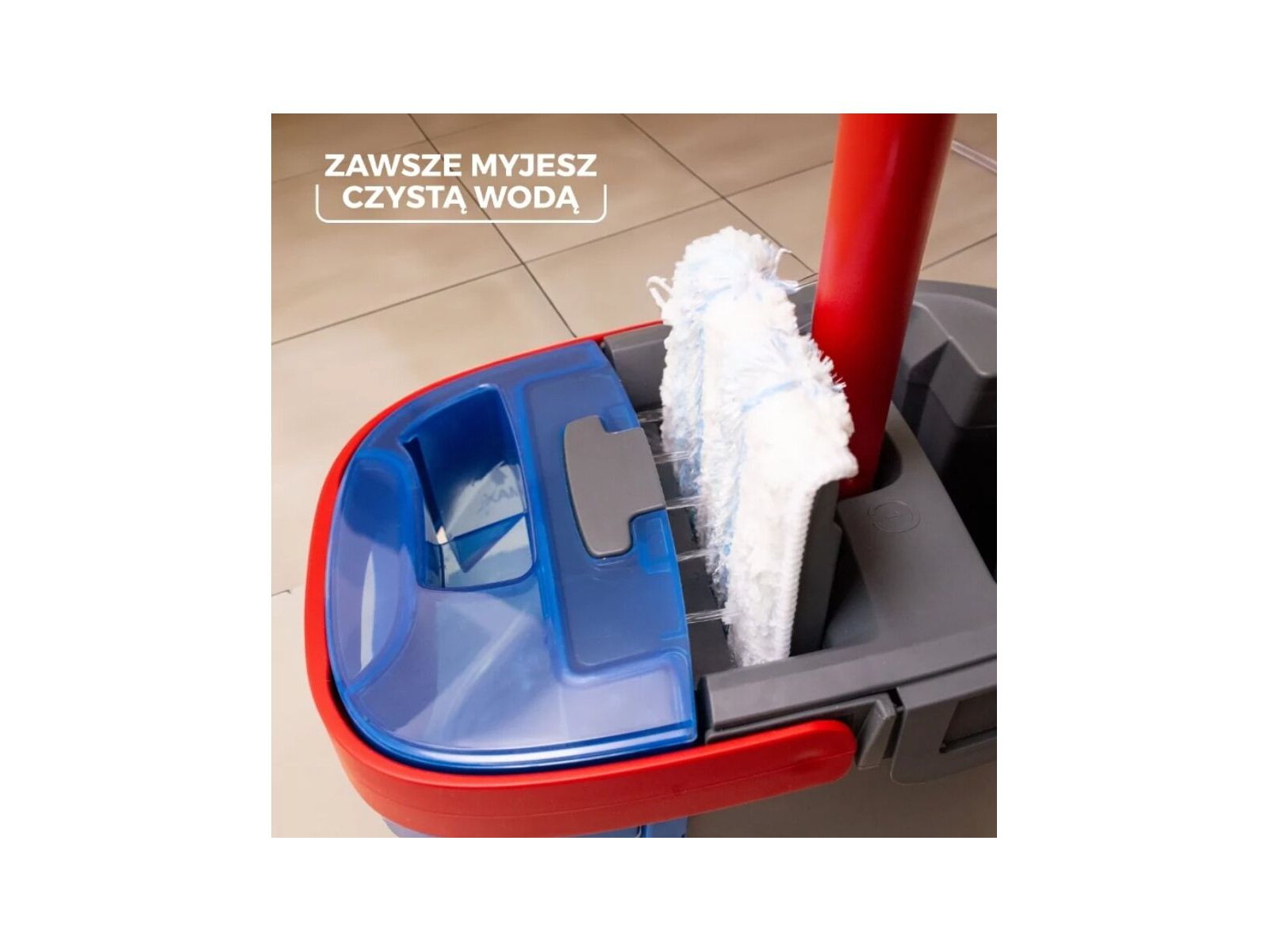 BOX Vileda Mop płaski H2prO 175774